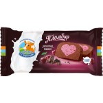 Мороженое КОРОВКА ИЗ КОРЕНОВКИ Пломбир двухслойный, шоколадный и с вишней 15%, без змж, брикет, 200г