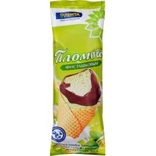Мороженое ЛЕНТА Пломбир с фисташками и кешью, без змж, вафельный рожок, 100г в магазинах Лента Мороженое ЛЕНТА Пломбир с фисташками и кешью, без змж, вафельный рожок, 100г в магазинах Лента
