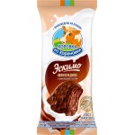 Мороженое КОРОВКА ИЗ КОРЕНОВКИ Пломбир шоколадный в шоколадной глазури с какао-крупкой 15%, без змж, эскимо, 70г