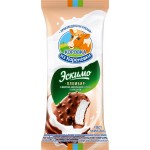 Мороженое КОРОВКА ИЗ КОРЕНОВКИ Пломбир ванильный в молочно-шоколадной глазури с фундуком 15%, без змж, эскимо, 70г