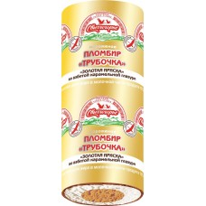 Мороженое СВИТЛОГОРЬЕ Золотая ириска, пломбир ванильный и пломбир с наполнителем во взбитой карамельной глазури 15%, без змж, трубочка, 80г в магазинах Лента Мороженое СВИТЛОГОРЬЕ Золотая ириска, пломбир ванильный и пломбир с наполнителем во взбитой карамельной глазури 15%, без змж, трубочка, 80г в магазинах Лента