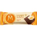 Мороженое МАГНАТ Duet, сливочное с кокосом и шербетом маракуйя 8%, без змж, эскимо, 70г