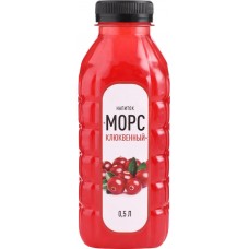 Напиток Морс Клюквенный негазированный, 0.5л в магазинах Лента