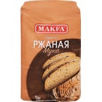Мука ржаная MAKFA хлебопекарная обдирная, 1кг