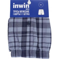 Трусы мужские INWIN шорты р. 50, темно-синий, голубой, Арт. ATL- 24008/ATL-24008-U в магазинах Лента Трусы мужские INWIN шорты р. 50, темно-синий, голубой, Арт. ATL- 24008/ATL-24008-U в магазинах Лента