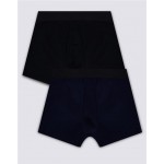 Трусы мужские INCOMFORT боксеры р. S–XXL, черные, синие, Арт. МТ 14, 2шт
