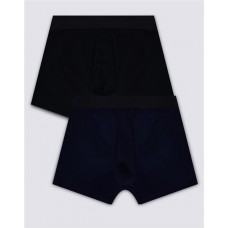 Трусы мужские INCOMFORT боксеры р. S–XXL, черные, синие, Арт. МТ 14, 2шт в магазинах Лента