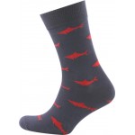 Носки мужские INWIN р. 25–29 темно-синие с акулами, Арт. BPF21/men01-shark Носки мужские INWIN р. 25–29 темно-синие с акулами, Арт. BPF21/men01-shark