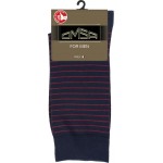 Носки мужские всесезонные OMSA For Men rosso, в полоску, Арт. STYLE 501