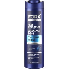 Шампунь и гель для душа мужской FORX Men Care Cool Power 2в1, 400мл в магазинах Лента Шампунь и гель для душа мужской FORX Men Care Cool Power 2в1, 400мл в магазинах Лента
