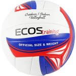 Мяч волейбольный ECOS р. 5, 18 панелей вес 270+/-10г, Арт. 998190