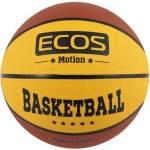 Мяч баскетбольный ECOS Motion р. 7, 12 панелей, Арт. 998189/998188
