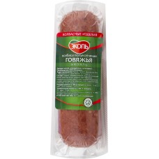 Колбаса полукопченая ЭКОЛЬ Говяжья Халяль, 350г в магазинах Лента