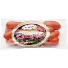 Колбаса полукопченая РУЗКОМ Кавказская, 350г в магазинах Лента