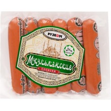Сосиски РУЗКОМ Мусульманские, 380г в магазинах Лента