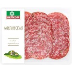 Колбаса сырокопченая ВЕЛКОМ Миланская, нарезка, 150г Колбаса сырокопченая ВЕЛКОМ Миланская, нарезка, 150г