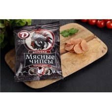 Чипсы мясные сыровяленые из индейки ДЫМОВ с черным перцем, 25г в магазинах Лента