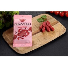 Колбаски сырокопченые ДЫМОВ Пиколини со вкусом хамона, 50г в магазинах Лента