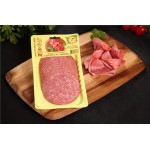 Колбаса копчено-вареная ИНЕЙ Сервелат, нарезка, 150г