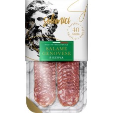 Колбаса сыровяленая SOLEMICI Salame Genovese полусухая, нарезка, 70г в магазинах Лента