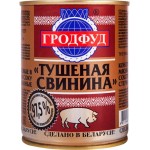 Свинина тушеная ГРОДФУД, 338г