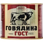 Говядина тушеная СЕМЕЙНЫЙ БЮДЖЕТ высший сорт, ГОСТ, 500г