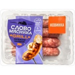 Колбаски из свинины СЛОВО МЯСНИКА Барбекю, рубленные, категория Б, 360г
