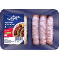 Колбаски ЧЕРКИЗОВО Бременские и Мюнхенские, ассорти, 540г в магазинах Лента
