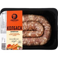 Колбаса ОХОТНО Фермерская, категория Б, 500г в магазинах Лента