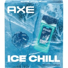 Набор подарочный мужской AXE Ice Chill Гель для душа, 250мл+Мочалка в магазинах Лента