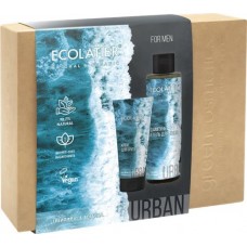 Набор подарочный мужской ECOLATIER Urban men care Гель-шампунь+Крем для бритья, 300мл в магазинах Лента