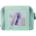 Набор подарочный женский VENUS Gil Swirl Бритва с 1 сменной кассетой и косметичка Набор подарочный женский VENUS Gil Swirl Бритва с 1 сменной кассетой и косметичка