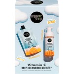 Набор подарочный женский ORGANIC SHOP Пенка для умывания очищающая+Маска для лица очищающая Набор подарочный женский ORGANIC SHOP Пенка для умывания очищающая+Маска для лица очищающая