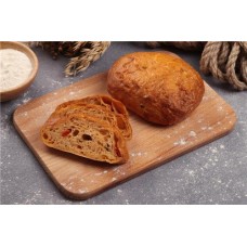Хлеб ЛЕНТА FRESH Чиабатта с томатами и оливками, на закваске, весовой в магазинах Лента