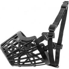 Намордник для собак ДАРЭЛЛ ZooM №7 черный пластиковый Ньюфаундленд, 35см в магазинах Лента