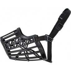 Намордник для собак ДАРЭЛЛ ZooM №6 черный пластиковый Немецкая овчарка, 31см в магазинах Лента