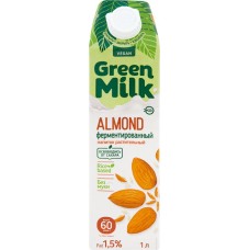 Напиток на рисовой основе GREEN MILK Миндаль, 1000мл в магазинах Лента