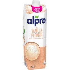 Напиток растительный ALPRO Соевый со вкусом ванильного пломбира обогащенный кальцием, 1044г в магазинах Лента
