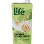 Напиток растительный ЛЕНТА LIFE Овсяный, 1000мл
