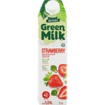 Напиток соевый GREEN MILK Клубника, без змж, 1000мл