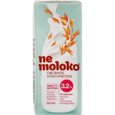 Напиток овсяный NEMOLOKO Классический, 200мл в магазинах Лента