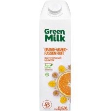 Напиток соевый GREEN MILK Апельсин, манго, маракуйя, без змж, 1000мл в магазинах Лента