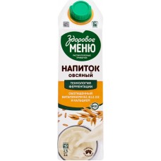 Напиток овсяный ЗДОРОВОЕ МЕНЮ, 1000мл в магазинах Лента
