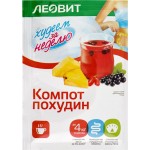 Компот при диетах для похудения ЛЕОВИТ Худеем за неделю Похудин, 18г Компот при диетах для похудения ЛЕОВИТ Худеем за неделю Похудин, 18г