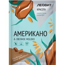 Напиток кофейный растворимый ЛЕОВИТ Американо, с овсяным молоком, 15г в магазинах Лента