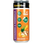 Напиток BOMBBAR Лимонад со вкусом имбиря и лемонграса, обогащенный магнием и цинком, газированный, 330мл