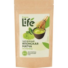 Чай зеленый ЛЕНТА LIFE Японская матча Премиум, порошковый, 40г в магазинах Лента Чай зеленый ЛЕНТА LIFE Японская матча Премиум, порошковый, 40г в магазинах Лента