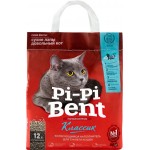 Наполнитель бентонитовый для кошачьего туалета PI-PI-BENT комкующийся, 5кг