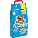 Наполнитель глиняный для туалета домашних животных PRETTYCAT впитывающий ваниль, 4кг