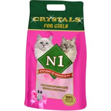 Наполнитель силикагелевый для кошачьего туалета №1 Crystals For Girls, 5л в магазинах Лента